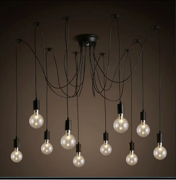 

1 meters long antique bar chandelier creative office multi head Chandelier