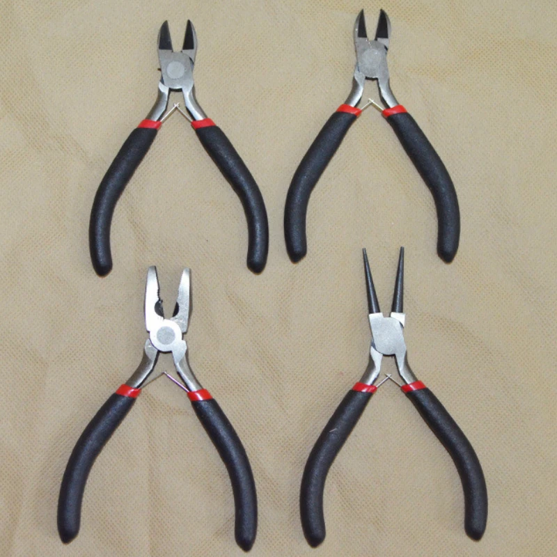 DollaTek Cortador de alambre de impresora 3d de 2 piezas pinzas laterales cortador de alambre tijeras tijeras herramienta de alicates diagonales