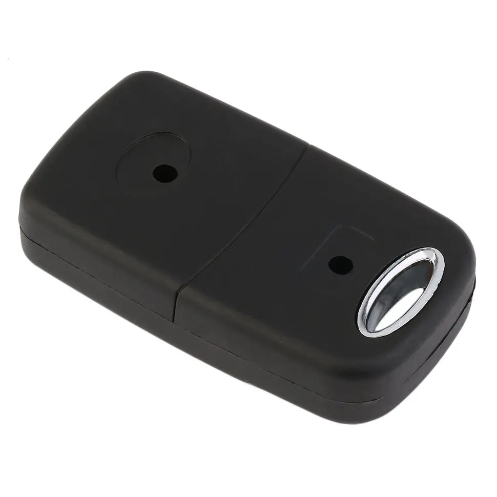 

10pcs Black 2 Button Car Remote Flip Key Fob Case