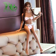 2017NEW Ailijia 140cm TPE with Metal skeleton sex dolls realistic breast vagina ass pussy love doll oral anal adult sex toys