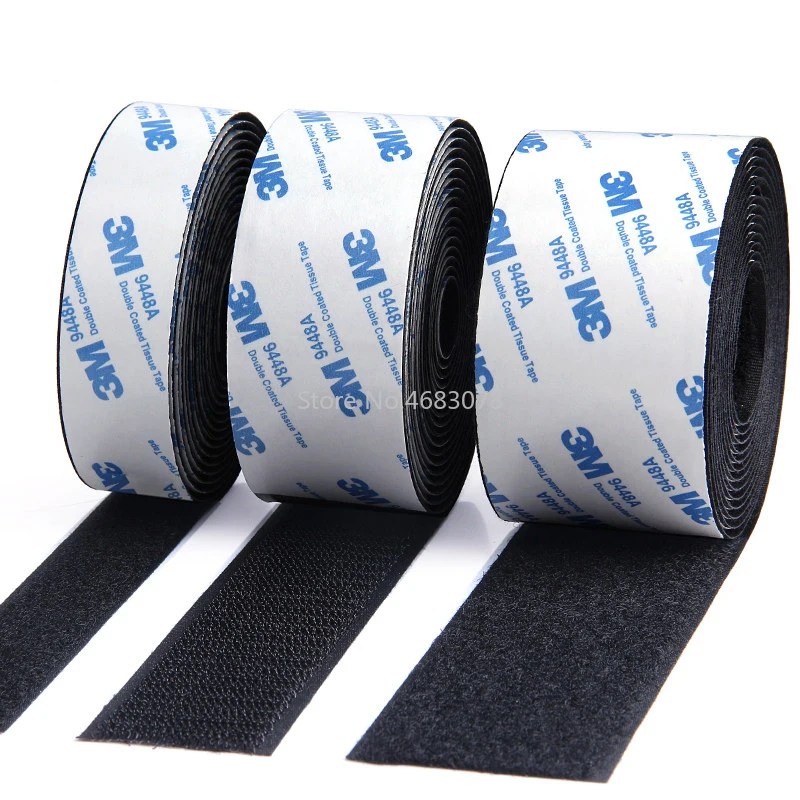 

High Bonding Nylon Hook&Loop self adhesive fastener magic tape,for craft diy handmade quilting curtain wide 15/20/25/30/38/50/mm