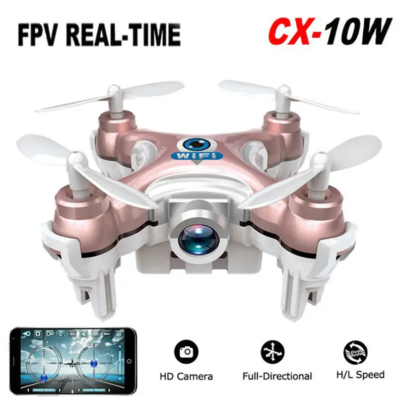 Buy Cheap Cheerson CX10W 6 Axis Gyro Wifi FPV Phone Control RC Quadcopter Nano Dron Mini RC Drone With Camera Helicopter Toy Gift for kids