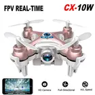 Save 6.12 on Cheerson CX10W 6 Axis Gyro Wifi FPV Phone Control RC Quadcopter Nano Dron Mini RC Drone With Camera Helicopter Toy Gift for kids
