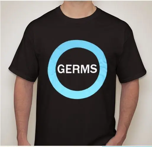 THE GERMS Punk rock hardcore thrash band T shirt T Shirts Man Clothing Free Shipping Men Casual 