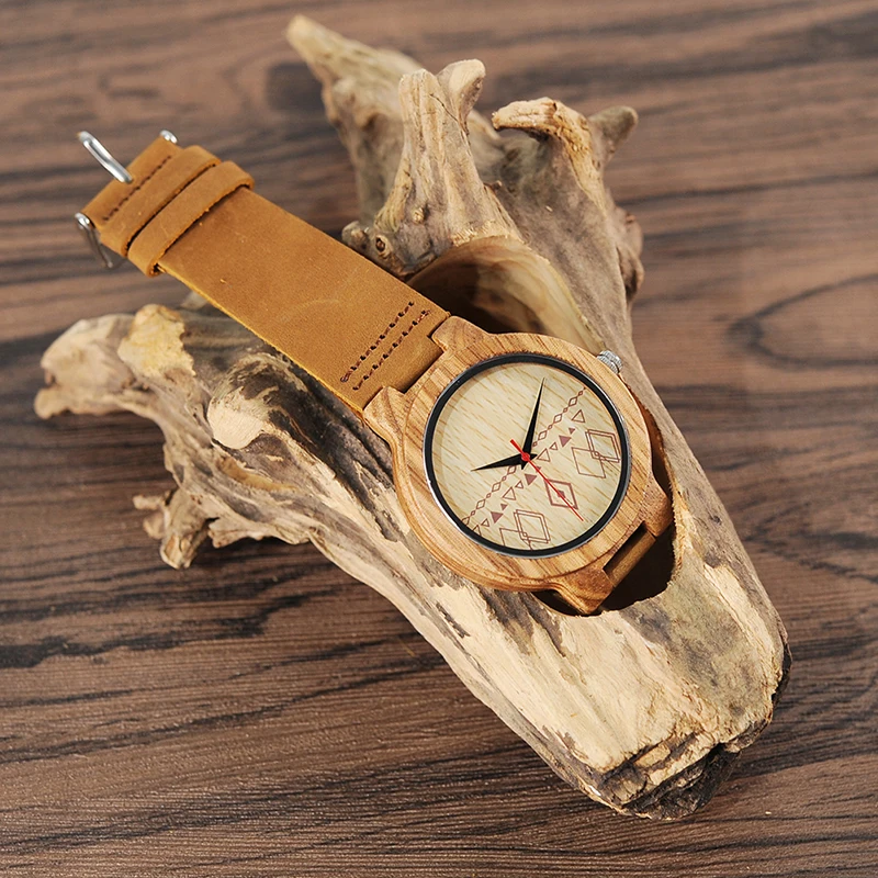 BOBO BIRD LC19 Men Wood Watches Custom Logo Bracelet Leather Watches for Men Reloj Quartz Clocks with Case