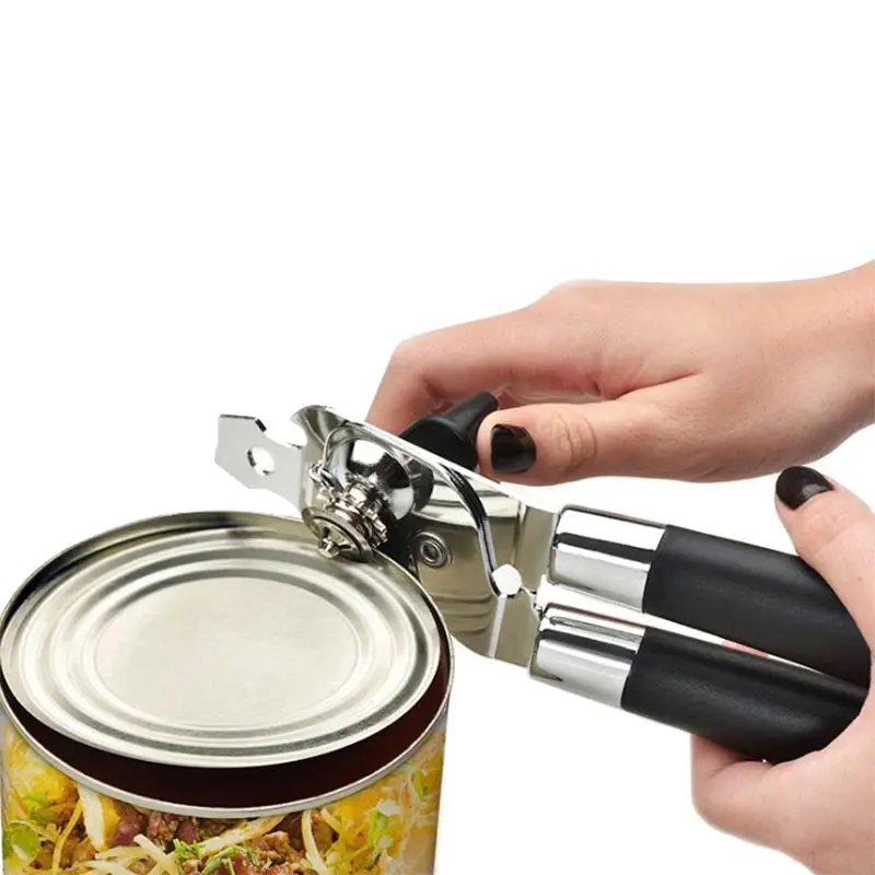 2 IN 1 Multifunction Manual Can Opener Stainless Steel Bottle Opener