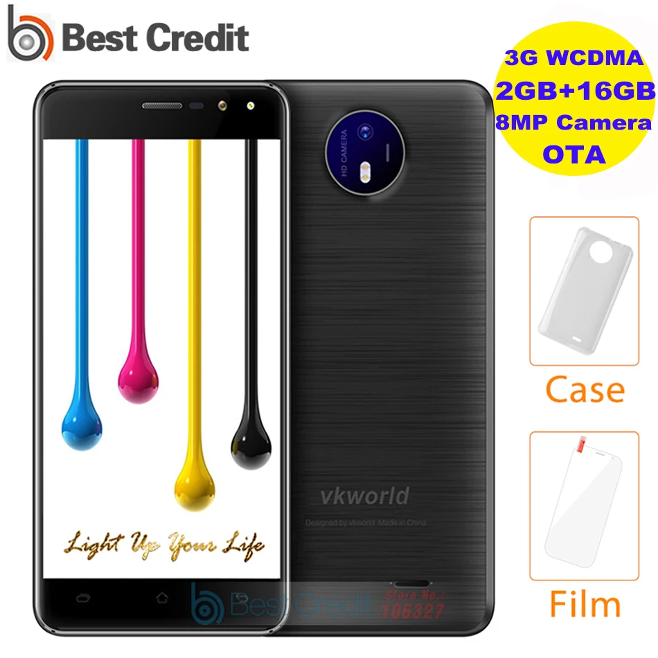 bilder für Original Vkworld F2 3G handy MT6580 Quad Core 5,0 "Display 2 GB RAM 16 GB ROM 8MP Dual Flash Licht Android 6.0 Smartphone bilder für Original Vkworld F2 3G handy MT6580 Quad Core 5,0 "Display 2 GB RAM 16 GB ROM 8MP Dual Flash Licht Android 6.0 Smartphone