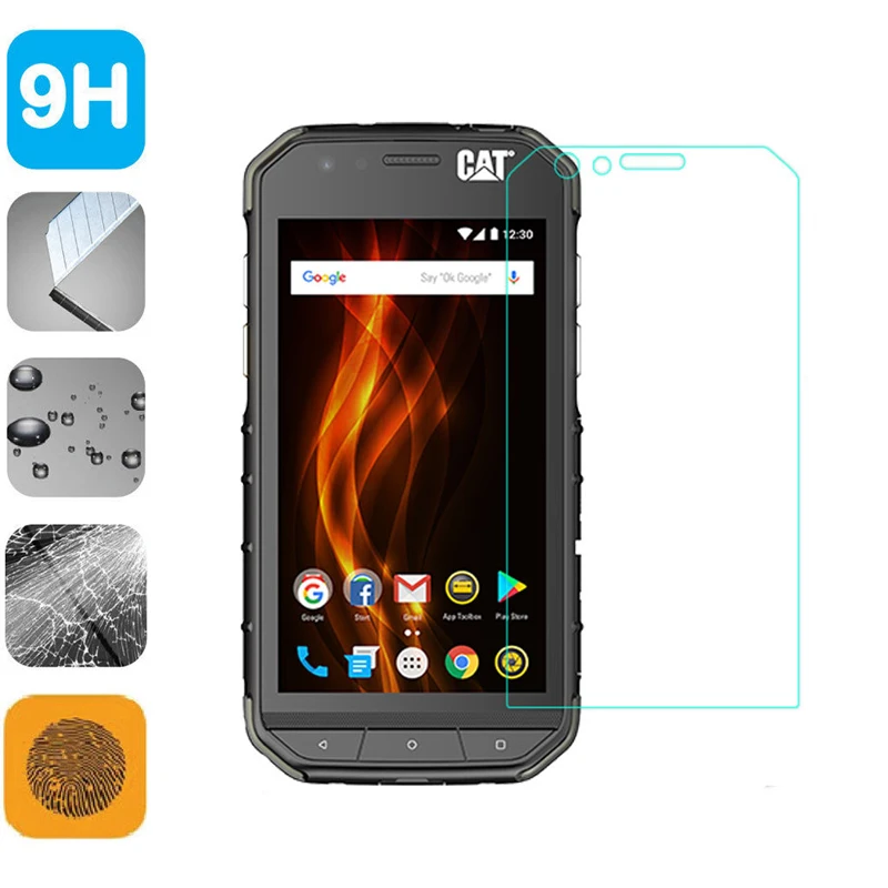 

9H Tempered Glass LCD Screen Protector Shield Film for CAT S31 Anti-scratch Cover Accessories