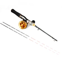 1 шт./лот, Короткая секция, титановый сплав, плот, мягкий хвост, микро-свинцовая клапанная удочка, плот, Удочка 80/90/100 см