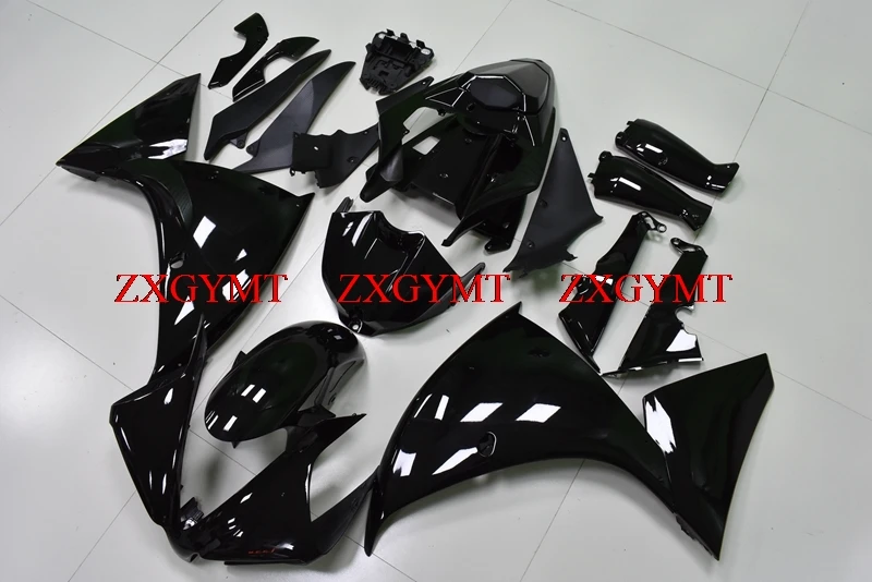 

Plastic Fairings for YZFR1 2012 - 2014 Motorcycle Fairing for YAMAHA YZFR1 2014 glossy Black Plastic Fairings YZF1000 R1 12 13