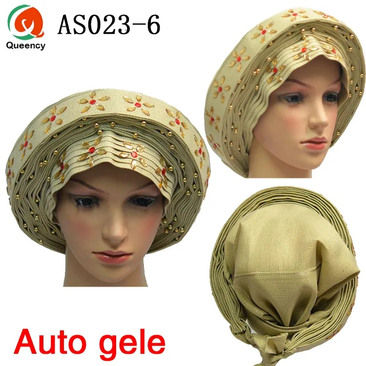 Африканский Авто геле головной убор уже сделанный головной убор дамская шляпа с камнями цветы 1 шт/DHL AS023