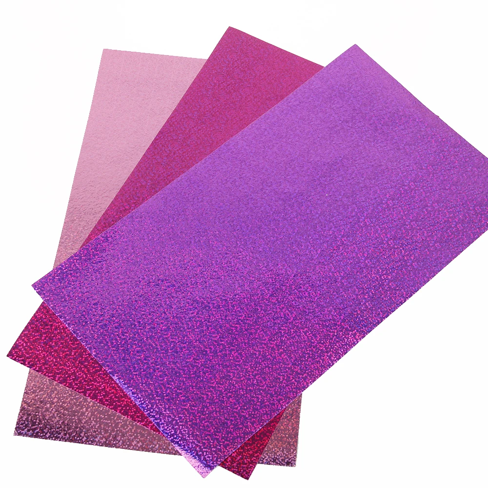 

david angie 20*34CM Nonwovens Ultrathin Laser Fabric 2Pcs,Hologram Holographic Fabric,DIY Handmade Materials,2Yc2201