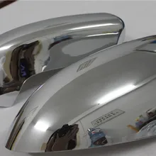 2 шт. ABS хромированные боковые зеркала заднего вида накладка стайлинга автомобилей для Nissan Qashqai 2007 2008 2009 2010 2011 2012 2013