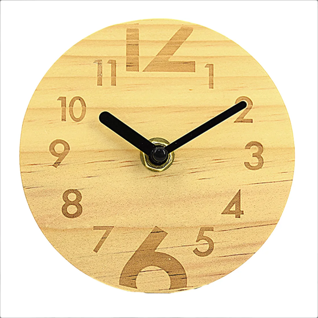 Wooden Desk Clock