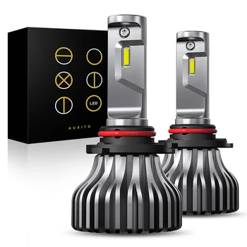 

AUXITO New H7 LED Bulb Canbus Car Headlight Bulbs H11 9005 9006 H4 Auto Headlamps For BMW E46 E90 E91 E92 E60 E39 3 5 Series