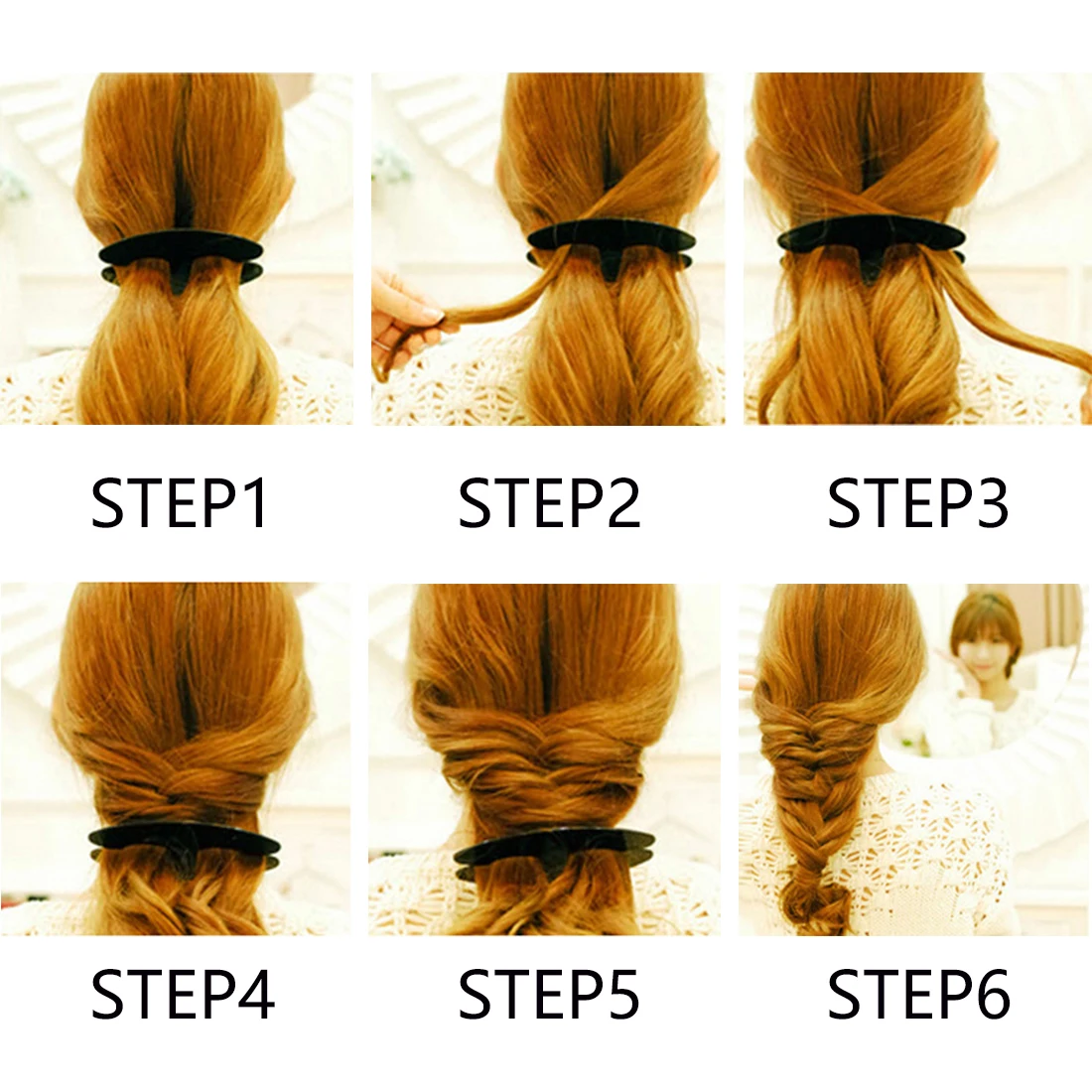 Magic French Hair Braiding Tools DIY Hairstyling Accessories Salon Tool Weave Braider Roller Hair Twist Styling Maker Girl Gift Magic French Hair Braiding Tools DIY Hairstyling Accessories Salon Tool Weave Braider Roller Hair Twist Styling Maker Girl Gift