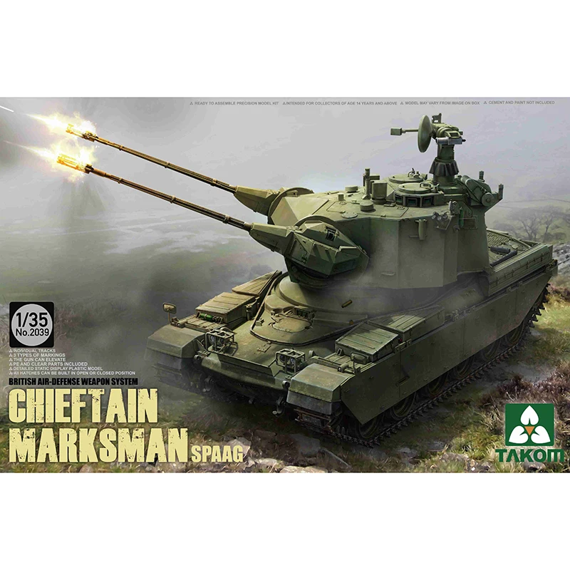 1/35 TAKOM 2039 CHIEFTAIN MARKSMAN spaag модель hobby | Игрушки и хобби