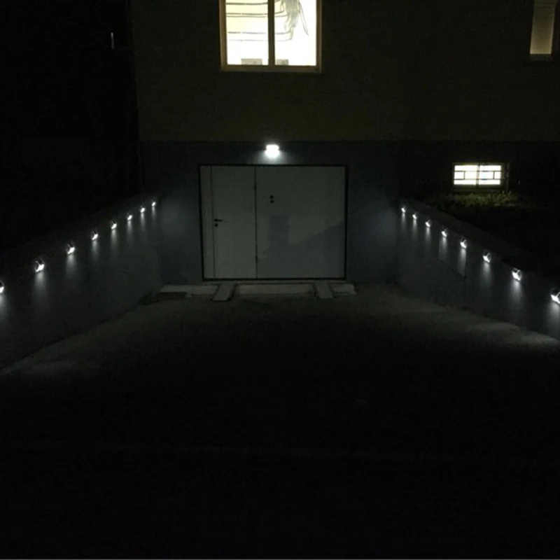 Уличная Светодиодная лампа на солнечной батарее водонепроницаемый светильник
