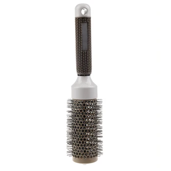 

Hair Brush Ceramic Iron Round Comb Barber Dressing Salon Styling(53mm)