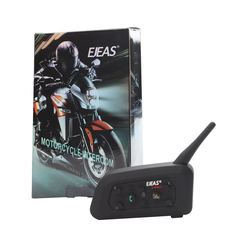 

V6 Motorcycle Bluetooth Waterproof Walkie Talkie Single Bag