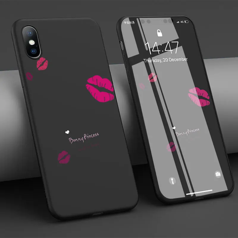 Чехол для телефона Ottwn Love для iPhone 11, 7, 8 Plus, X, XR, XS, Max, чехлы с принтом Love для iPhone 6, 6S Plus, Мягкая силиконовая задняя крышка