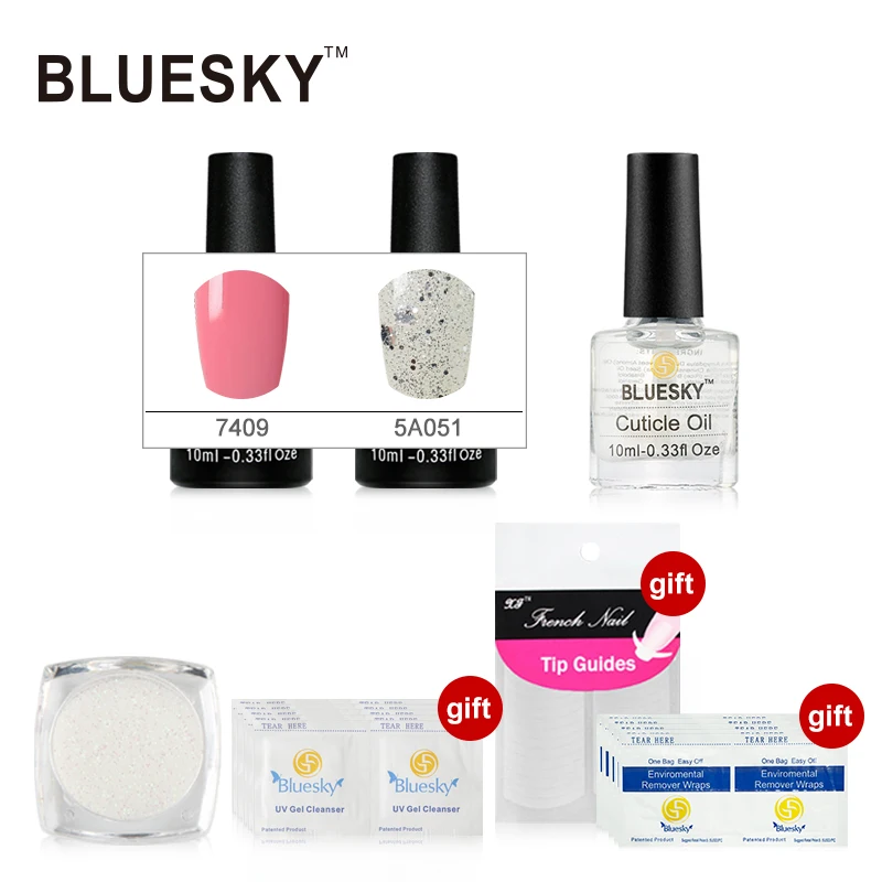100 Genuine Bluesky High Quality Gel Nail Polish Moisturizing the