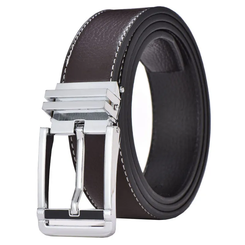 

Cowhide Genuine Leather Belts for Men Brand Strap Male Pin Buckle Belt Vintage Belt Cowboy Jeans Girdle Designer Belts