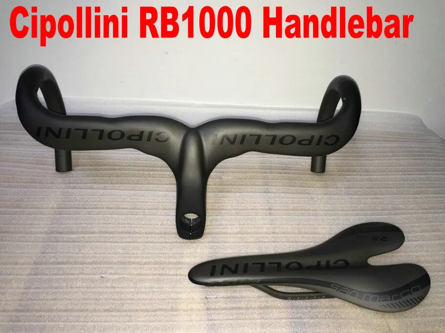 Carbon fiber handlebar BOB cipollini RB1000 Handlebar intergrated Stem  