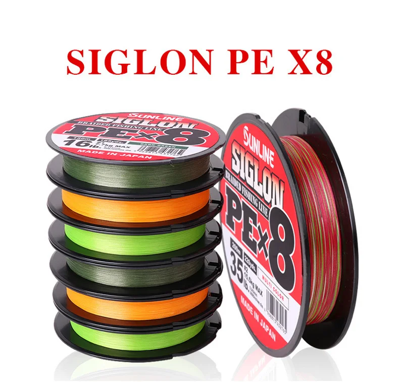 100% marca original sunline siglon pe x8