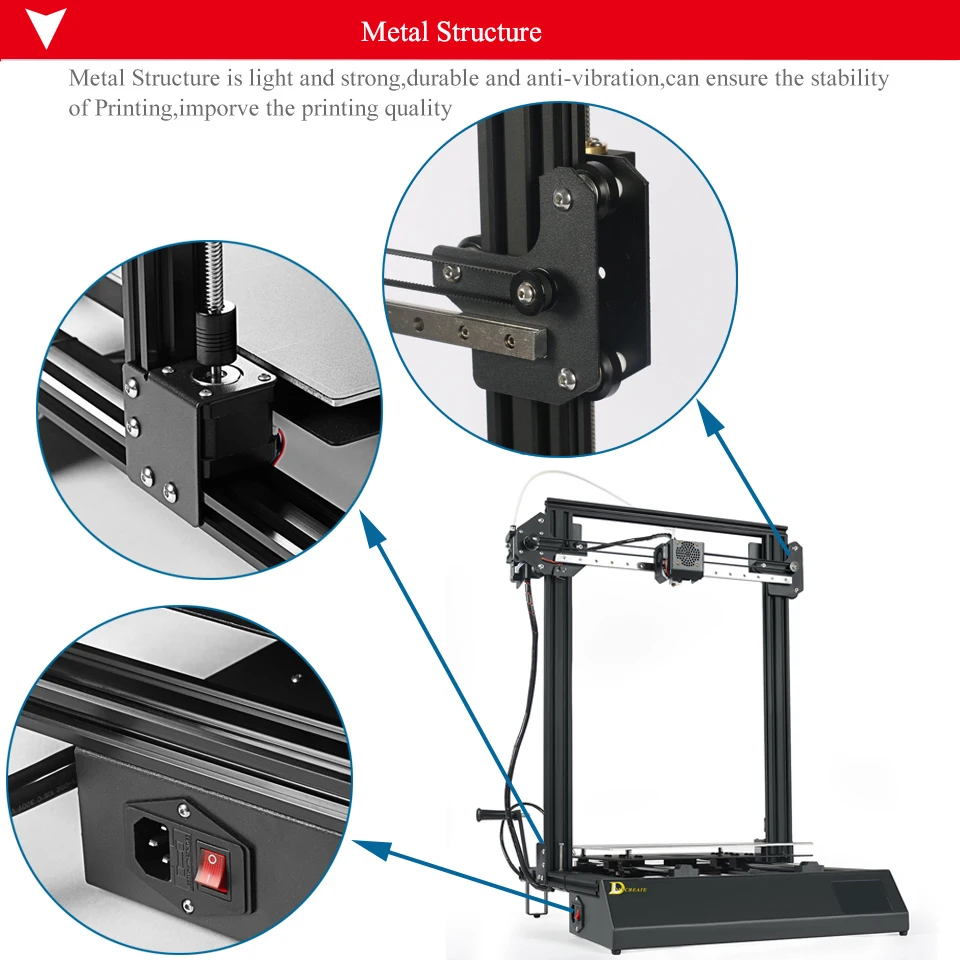 DP-X 3d printer 2-3