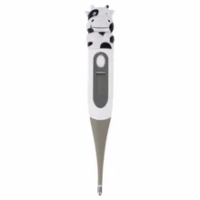 

1Pc Cute Cartoon Animals Diagnostic-tool Frog / Bear/Cow Digital Monitor Thermometer Oxter & Mouth For Baby Children