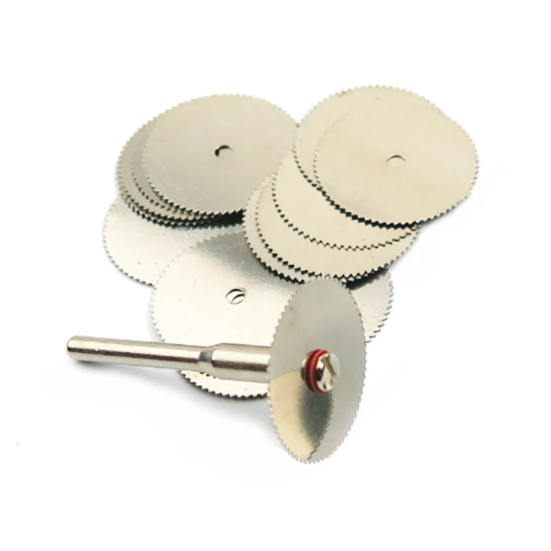 

10pcs dremel mini circular saw blade for wood cutting disc hss sawing cut working tools mini drill rotary tool accessories