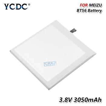 

3.8V 3050mAh BT56 Mobile Phone Battery Replacement BT56 Lithium Li-ion Battery For Meizu M576 / M576U / MX5 Pro / NIUX / Pro 5