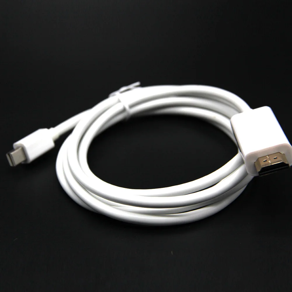 6 футов 1 8 м интерфейс Thunderbolt Mini порт дисплея Порт DP HDMI адаптер кабель для Apple Mac Macbook