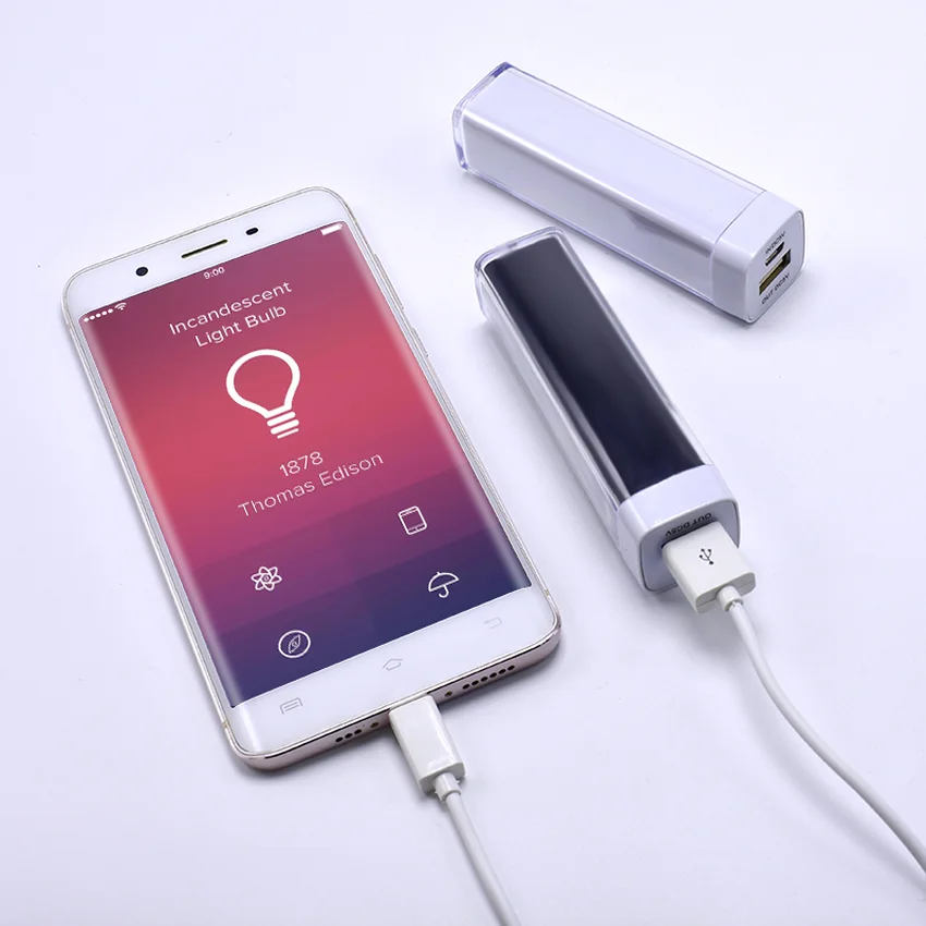 Luxury paris Power Bank 4000mAh Lipstick shape PowerBank Battery Smart Portable Mini Charger for xiaomi iPhone 6 6S 7 Plus 8 x | Мобильные