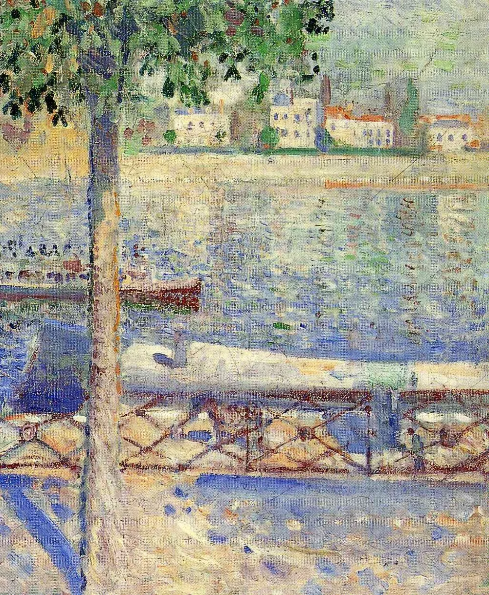 

Картина маслом Размножение на льняном холсте, view-over-the-rover-at-st-cloud-18 Edvard Munch, 100% ручная работа, абстрактная живопись маслом