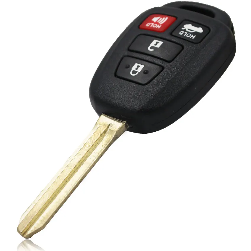 Дистанционный ключ с 4 кнопками для Toyota Camary Corolla 314 МГц без чипа FCCI: HYQ2BEL|Ключ от