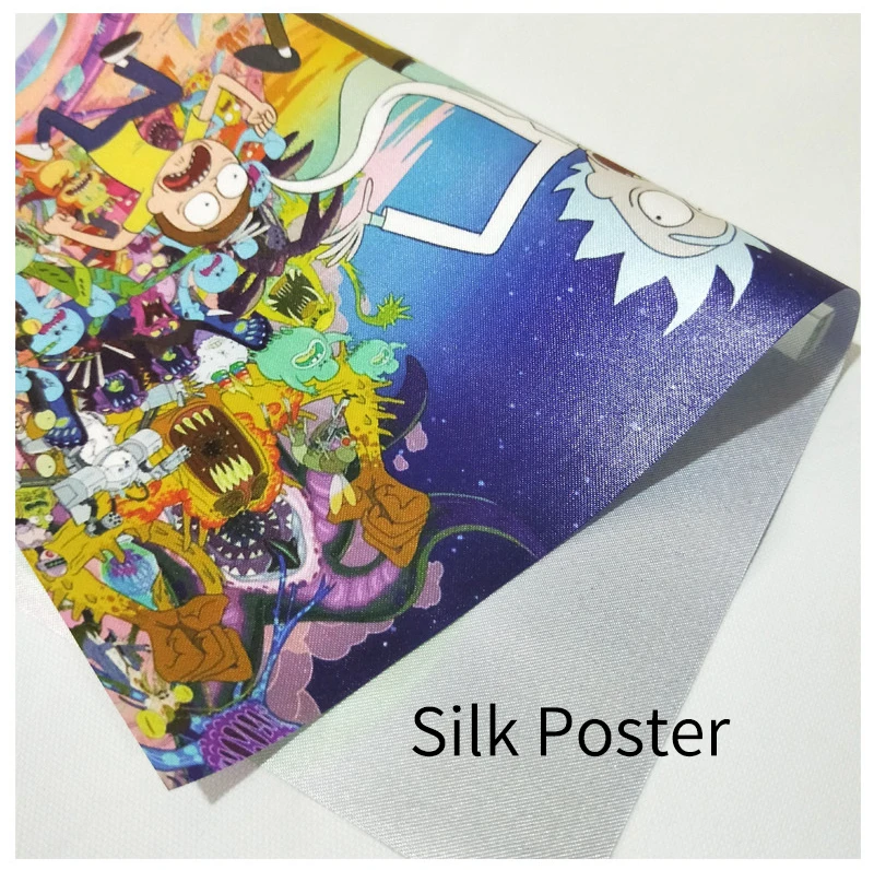 Molek One Piece Strong World Art Шелковый плакат японское аниме Луффи Зоро Нами айс фигурки