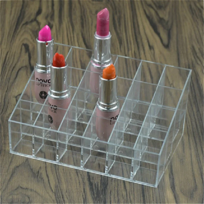 Buy hot Plastic Lipstick storage box desktop Makeup