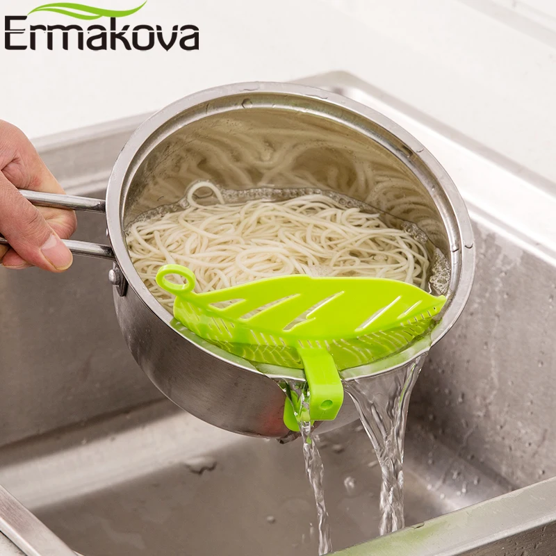 

ERMAKOVA PP Rice Strainer Filter Baffle Rice Strainer Washing Sieve Cleaning Gadget Kitchen Filtering Noddle Beans Baffle