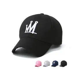 Snapback бейсболка хип-хоп шляпа для мужчин женщин папа Gorras мальчик девочки вышивка Корона Лето солнце Встроенная шляпа Bone кепки