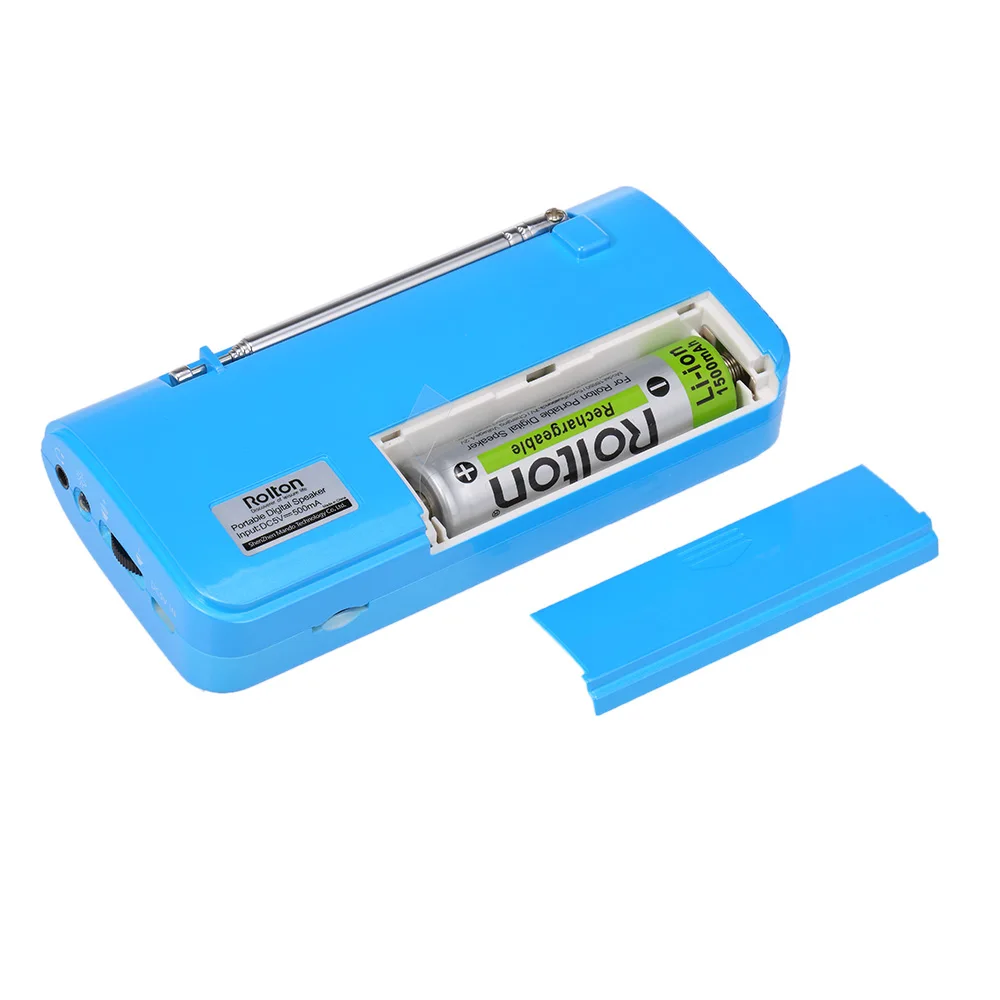 3 полосный цифровой радиоприемник Rolton T50 FM + MW SW портативный USB проводной