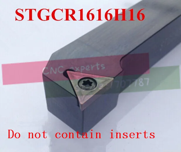 

STGCR1616H16 16*16mm Metal Lathe Cutting Tools Lathe CNC Machine Turning Tools External Turning Tool Holder S-Type STGCR