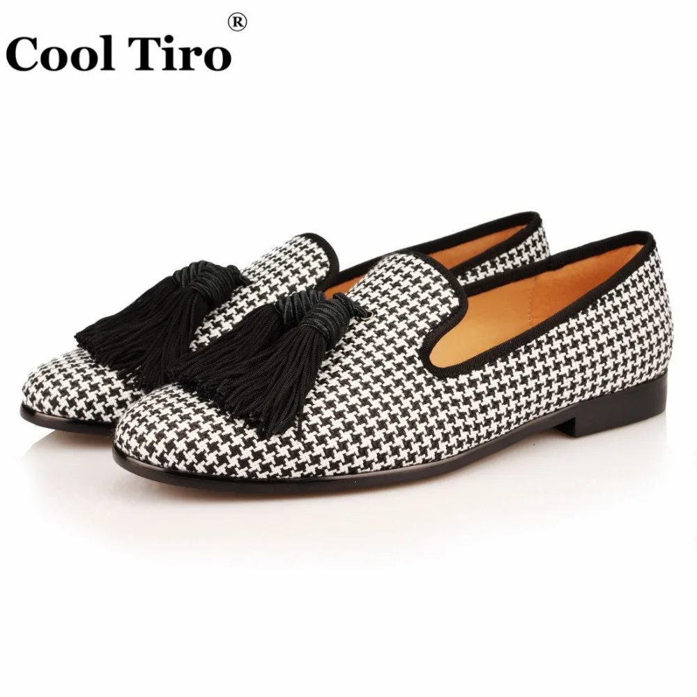 Houndstooth Loafers Shoes (3)