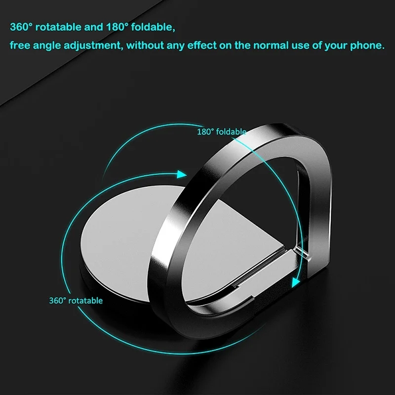 360 Вращающаяся Мобильная подставка-кольцо под Пальцы для телефона Подставка 180 складное кольцо с капелькой воды Зажим для телефона Tutucu держатель телефона