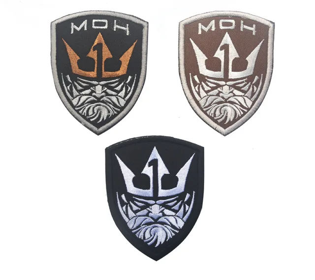 Parches militares de medalla de MOH, parche bordado táctico Airsoft,  insignias del Ejército de la Fuerza Especial SWAT para chaleco, chaquetas,  bordado DIY - AliExpress