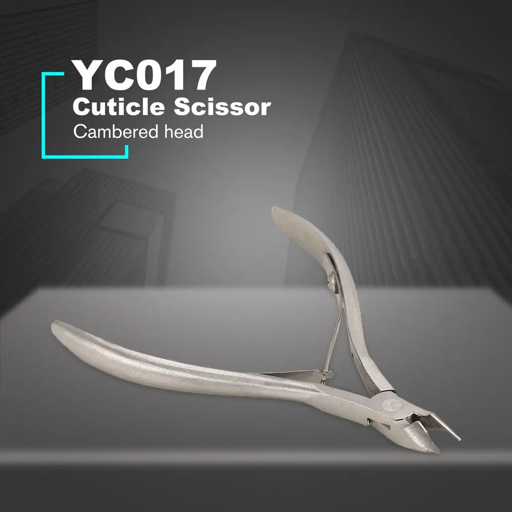 Fingernail Toenail Cuticle Nipper Trimming Stainless Steel Nail Clipper Cutter Cuticle Scissor Plier Manicure Tool