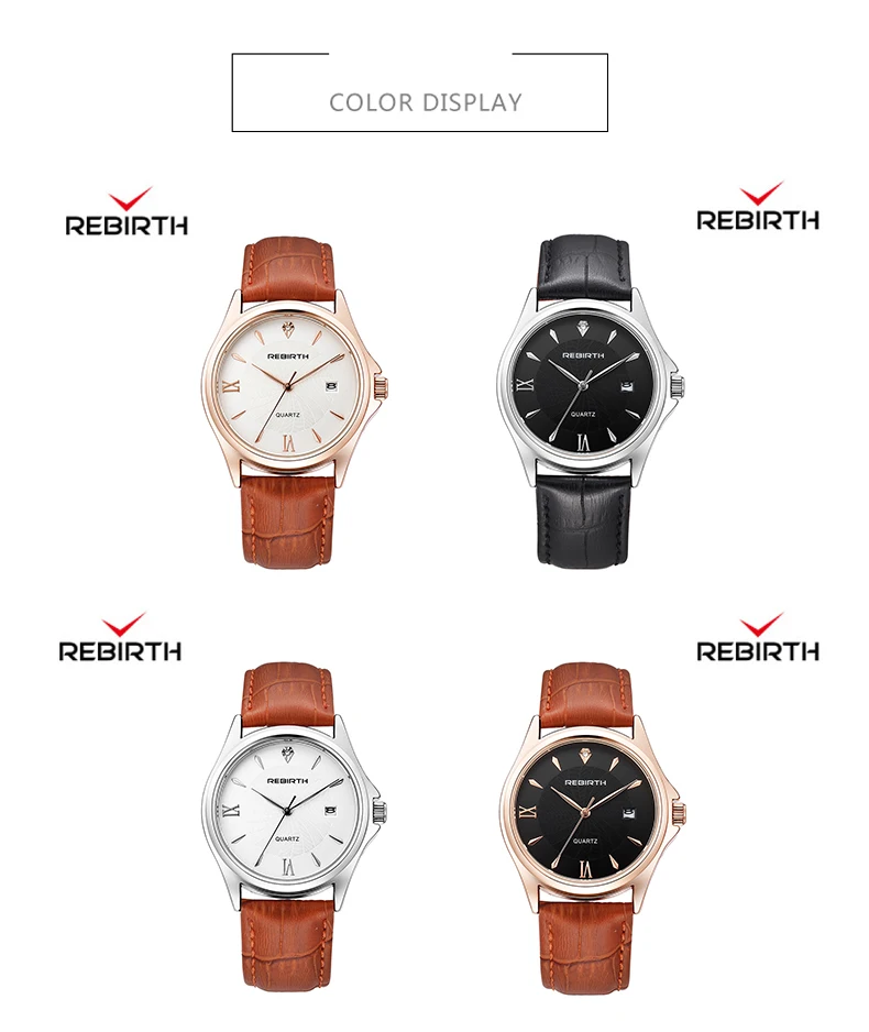 Возрождение 2018 новые женские часы Для женщин часы лучший бренд роскошные кожаные часы Для женщин часы моды часы relogio feminino saat