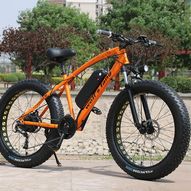 Электрический велосипед 48v 500w10AH 26 дюймов литиевая батарея из алюминиевого сплава