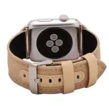 Для Apple Watch 38 мм ремешок для часов 1 шт. спортивный тканый нейлоновый кожаный браслет ремешок Ремешок игольчатая Пряжка Прямая поставка